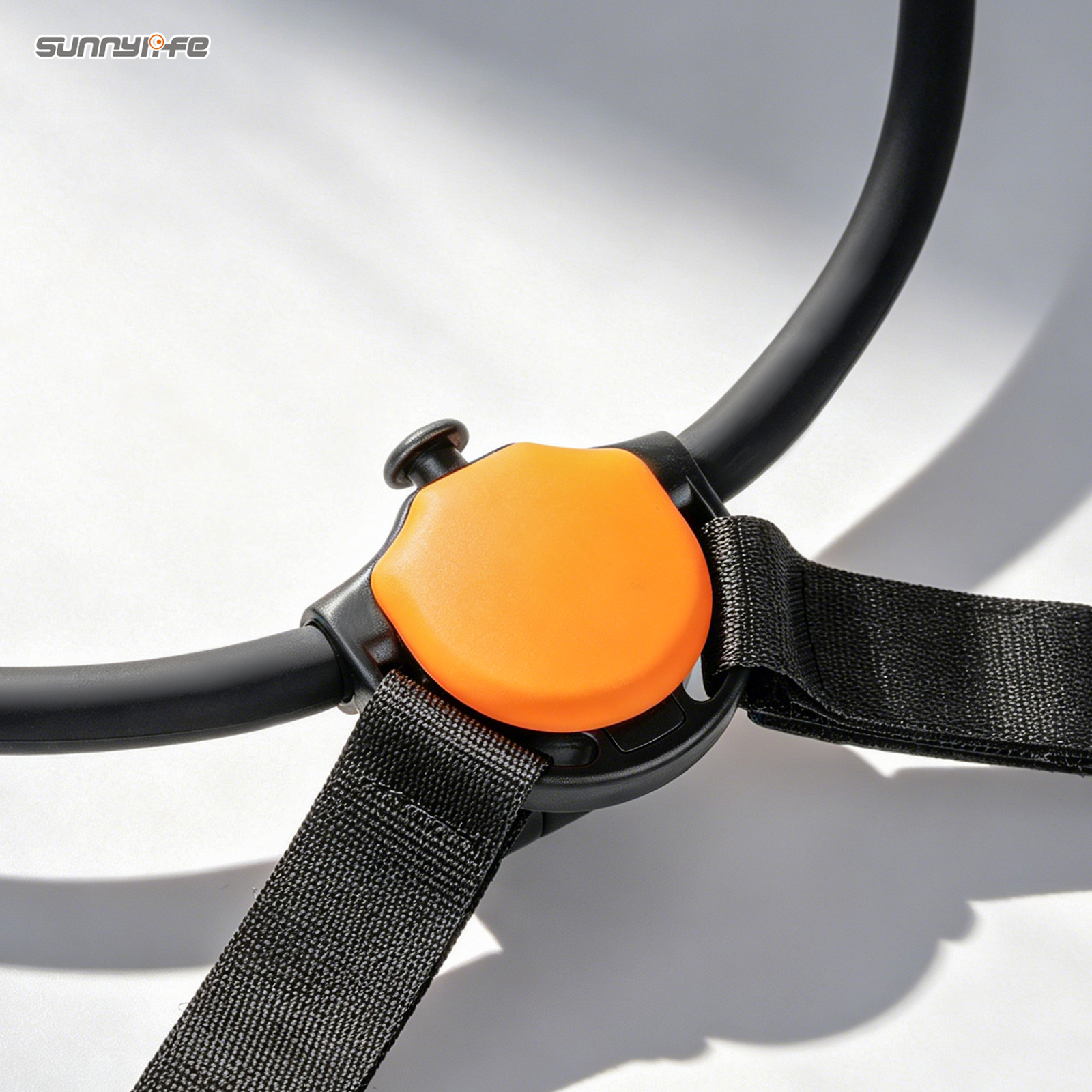 Sunnylife Magnetic POV Neck Mount Hand Free Video Vlog Neck Adjustable Selfie Holder with Body Strap for Osmo Pocket 4/3