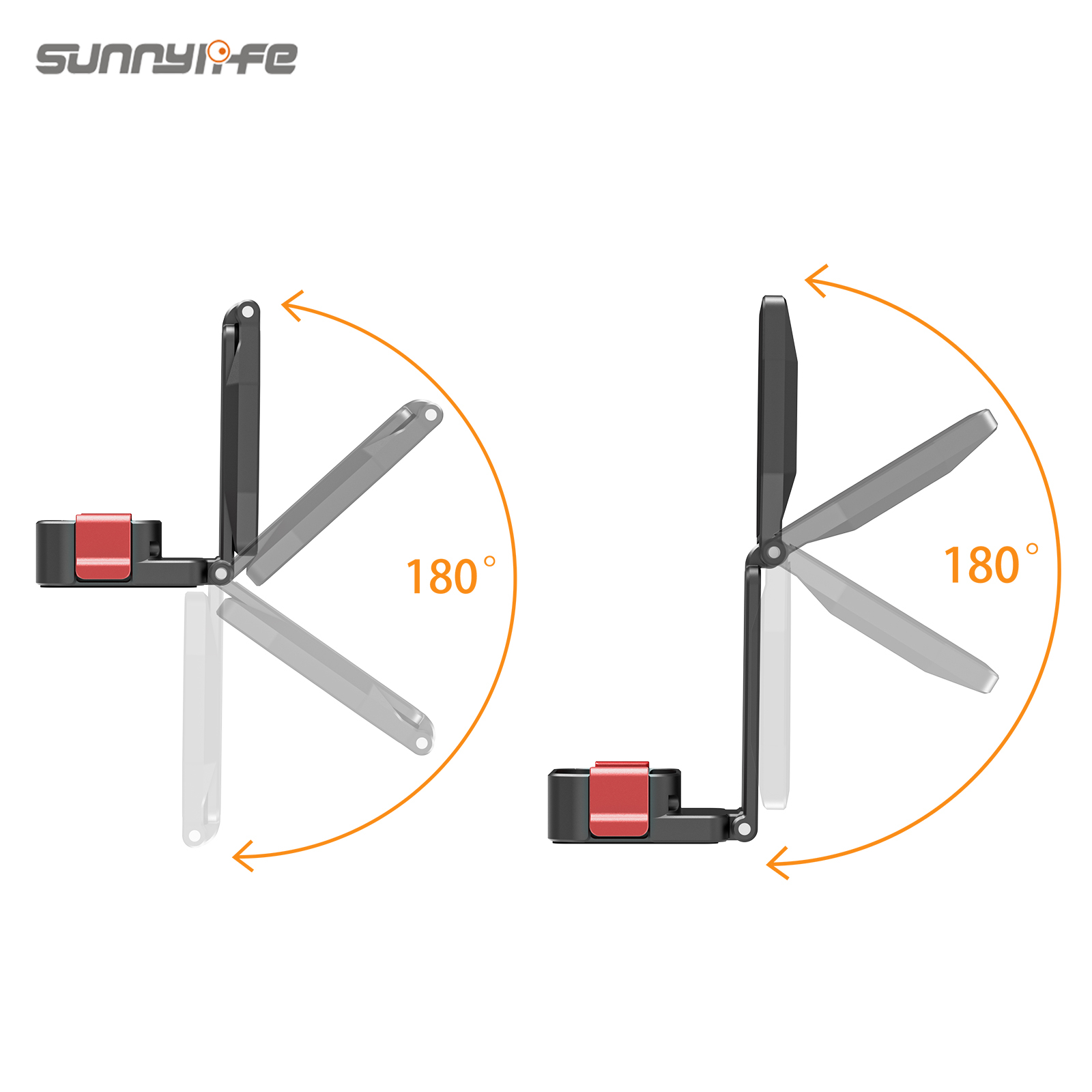 Sunnylife Metal Quick-Release Magnetic Mount Tabletop Base Bracket Angles Adjustable Accessories for Osmo Pocket 4P/4/3