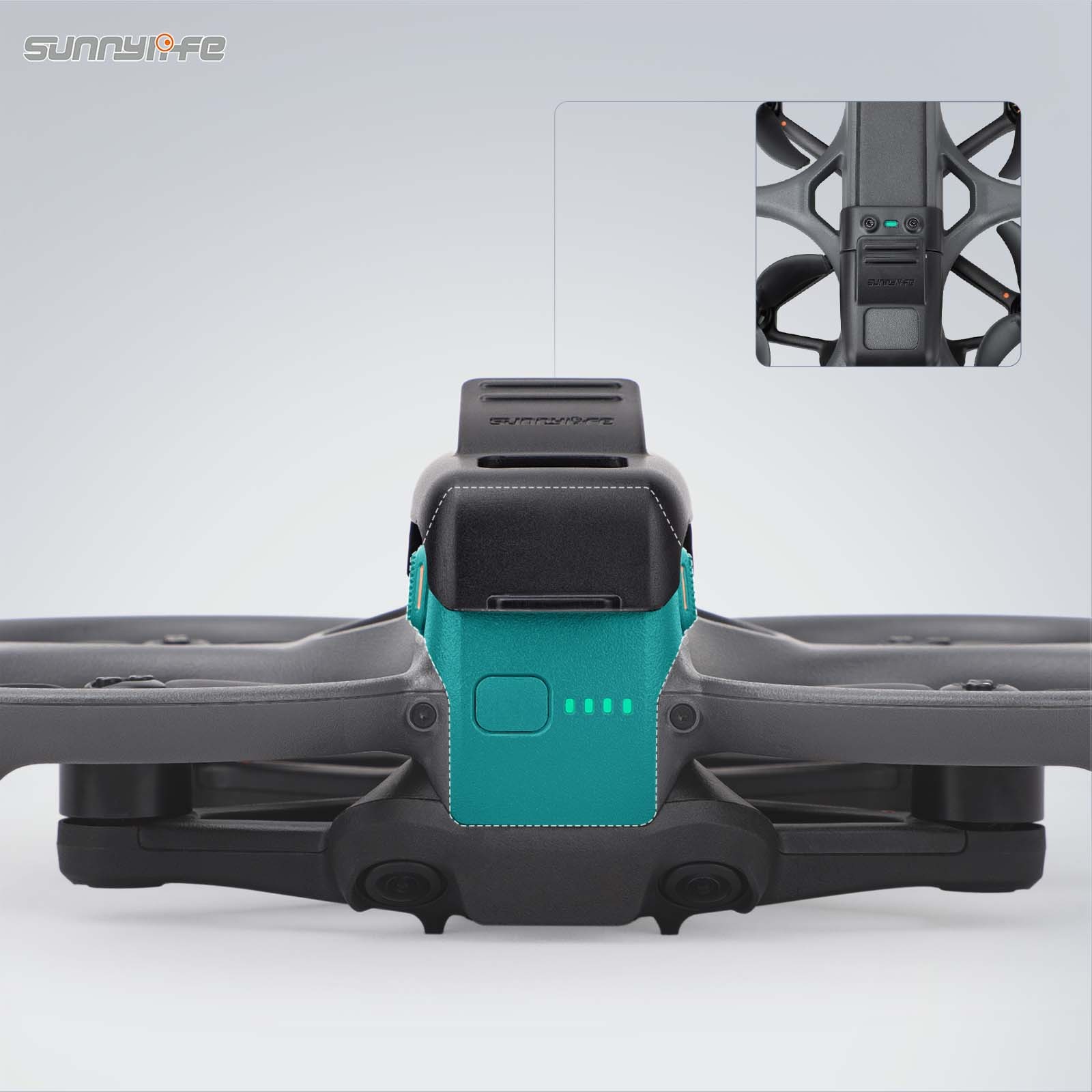 Sunnylife Battery Anti-release Buckle Clip Lock-up Anti-falling Battery Safety Lock Buckle Guard for Avata 2