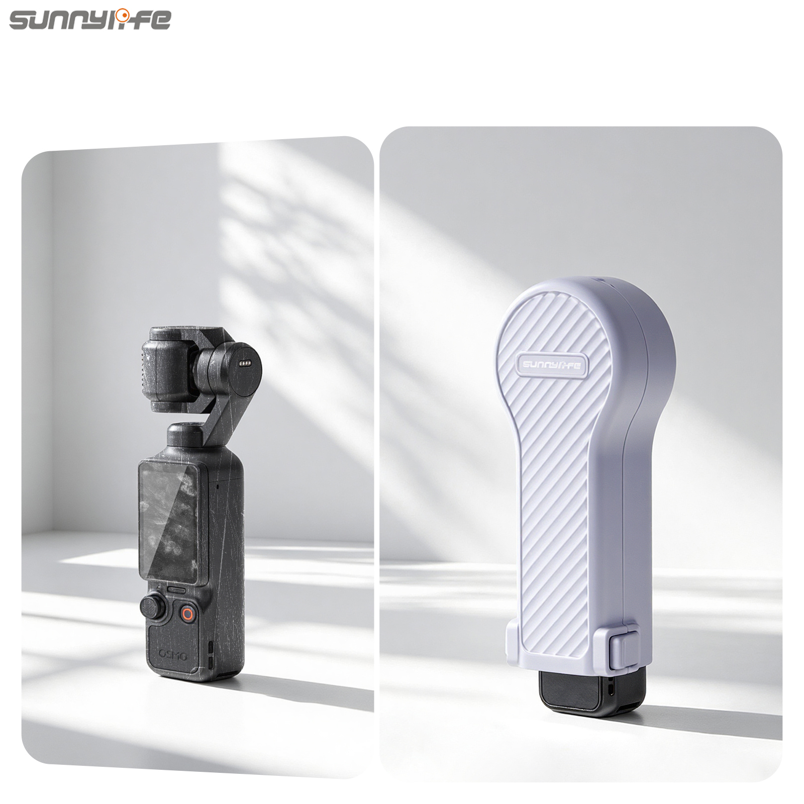 Sunnylife Bulb-Shaped Protective Case with Filter Box Shock-proof Protective Cover Accessories for Osmo Pocket 4/3