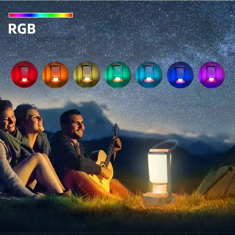 Led ultra long endurance camping light Solar Camping outdoor portable waterproof camping tent light portable emergency light