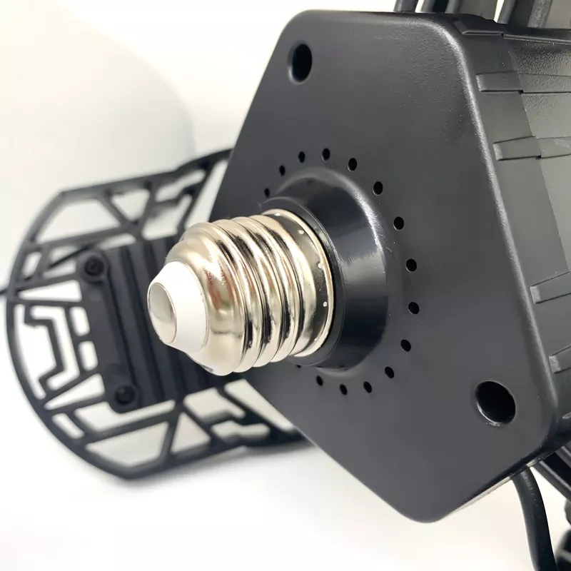 ABS And aluminium main material Deformable garage led lamp ceiling light lamps