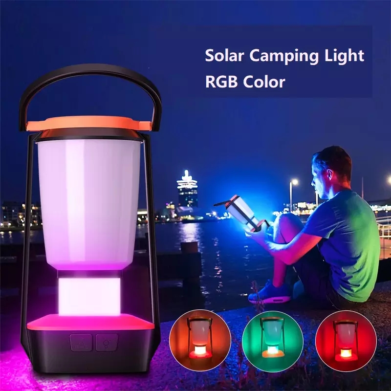 Led ultra long endurance camping light Solar Camping outdoor portable waterproof camping tent light portable emergency light