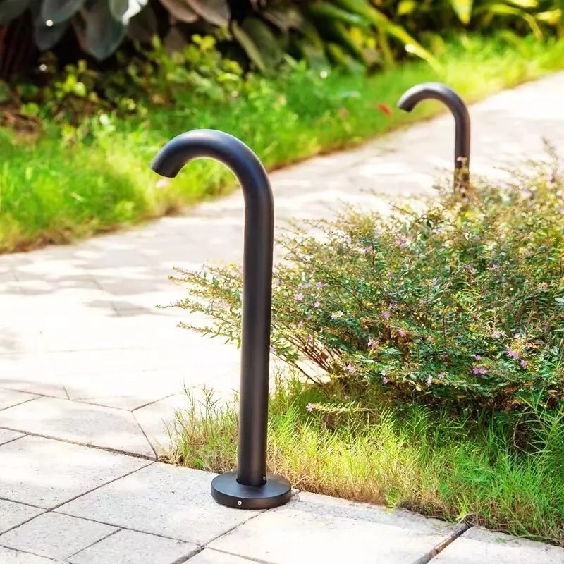 Hot Sale Simple tubular LED lawn Light outdoor led garden lights large style 600mm Height