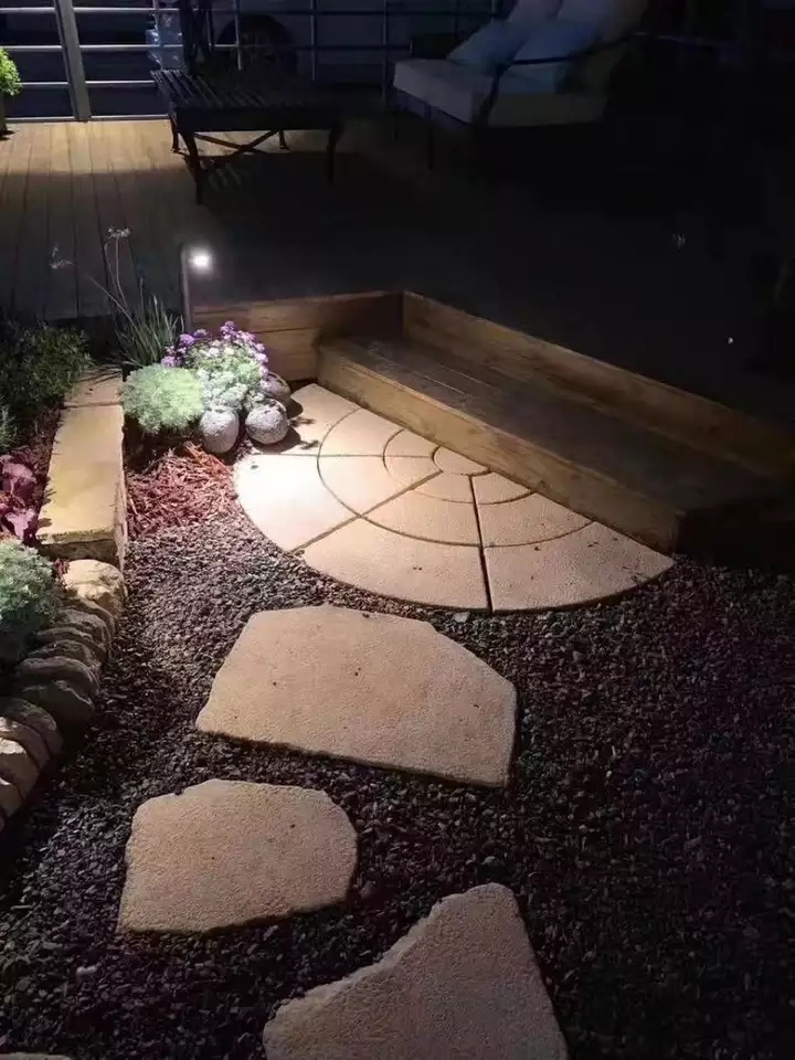 Hot Sale Simple tubular LED lawn Light outdoor led garden lights large style 600mm Height
