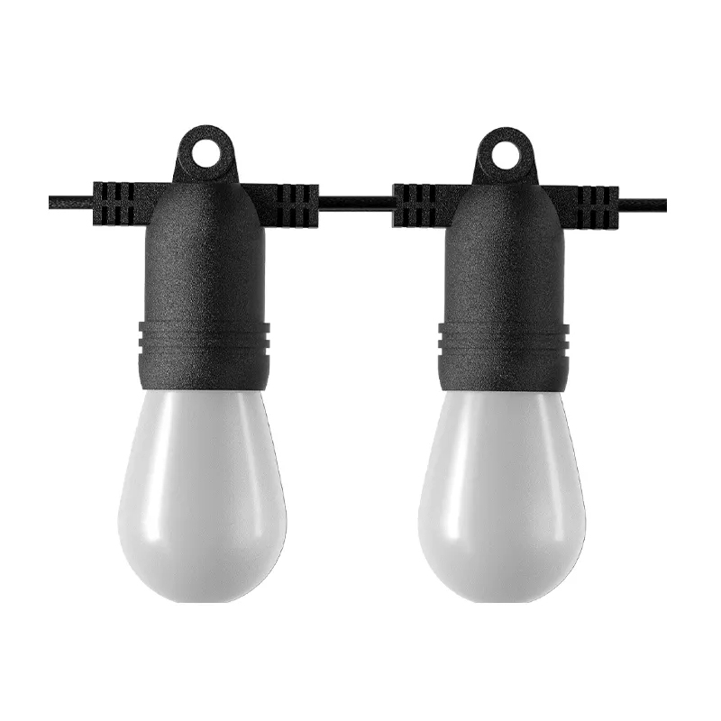New Arrival IP65 Shatterproof Smart Patio Lights Led Bulb Led Light 48ft Dimmable String Light for Holiday Party >= 2 sets