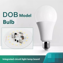 Popular Plastic Acrylic Wrapped Aluminum shell e27 Led Light Bulb for home energy saving