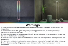 RGB led floor light corner standing CL FW09 IR 24KEYS