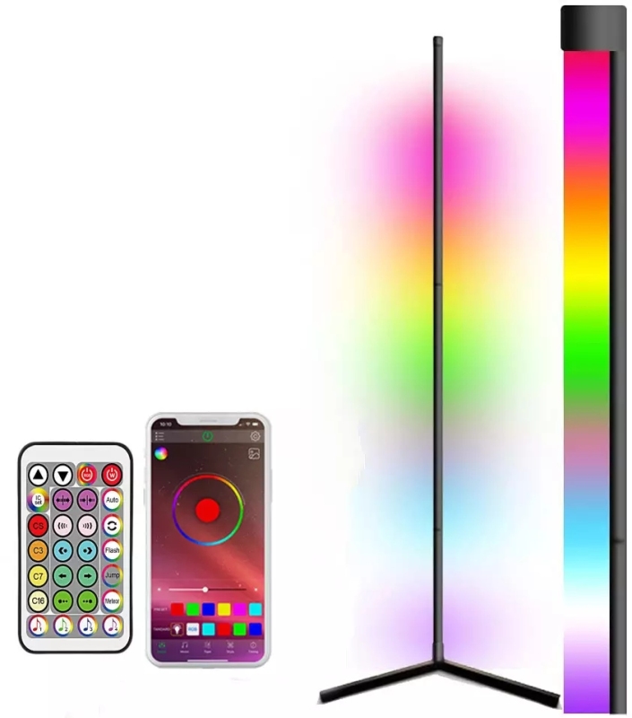 Factory Wholesale High Quality LED RGB smart led floor light conner standing lights