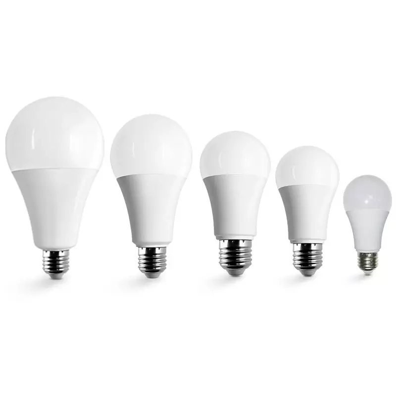 Popular Plastic Acrylic Wrapped Aluminum shell e27 Led Light Bulb for home energy saving