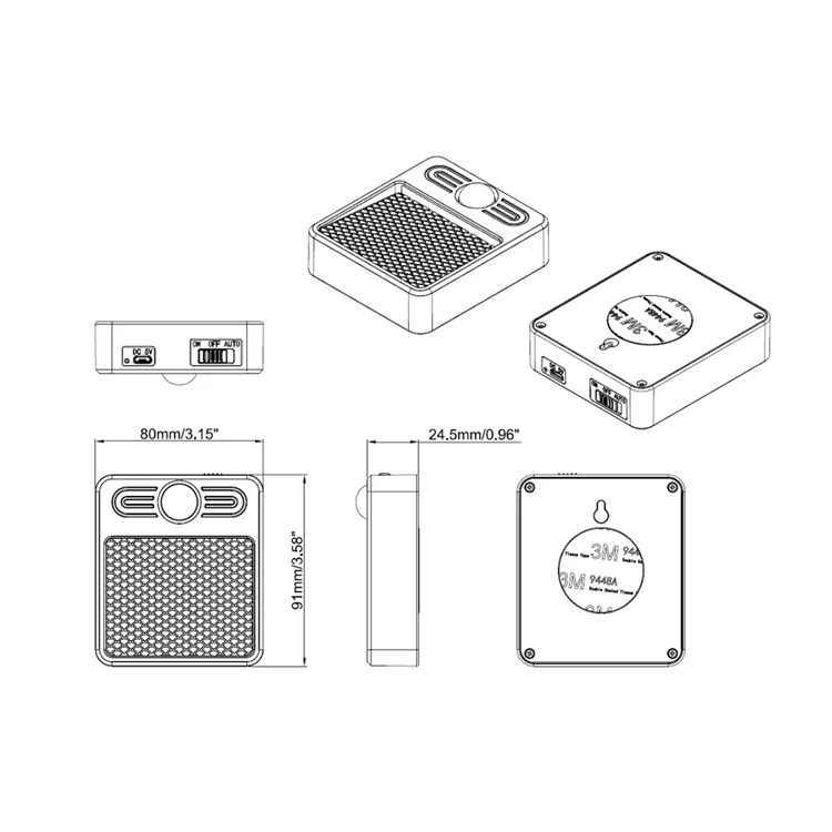 2022 New Design Best Selling ABS sensor led lights night light for kids