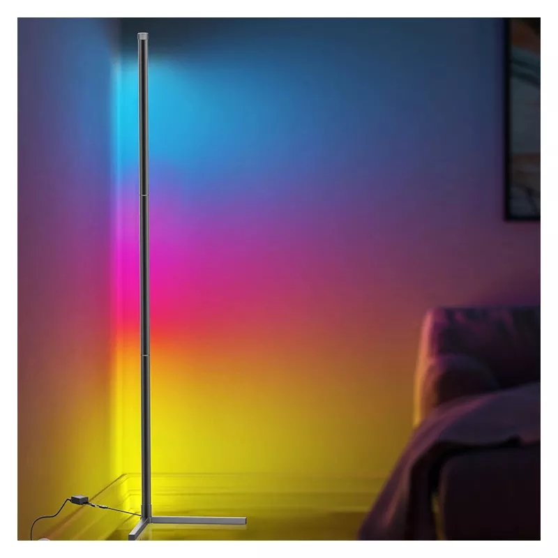 Factory Wholesale High Quality LED RGB smart led floor light conner standing lights