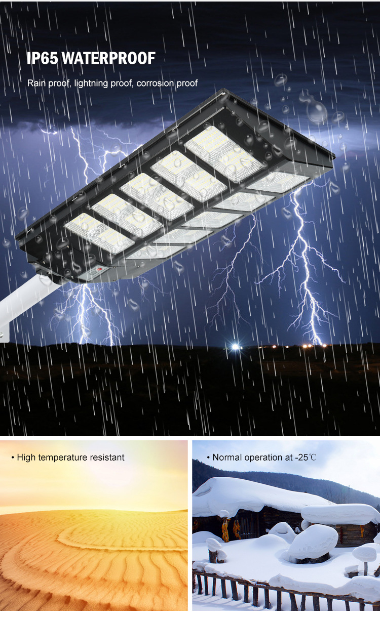 Solar Outdoor 180w/240w/300w/600W/800W/1000W Waterproof Motion Sensor All in one Solar Street Light