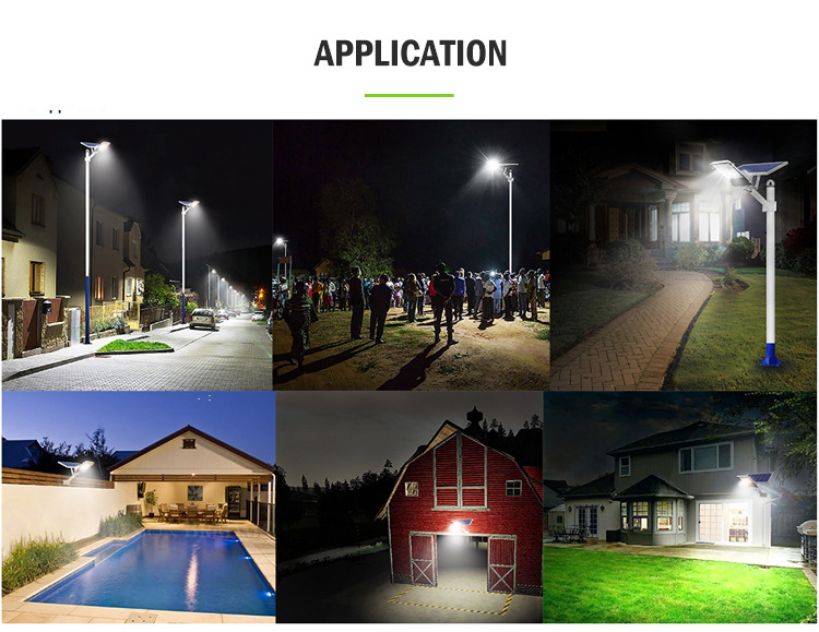 Energy Saving Ip65 Solar Lights Outdoor Street 50W 100W 200W 300W 400W Integrated Led Solar Street Lamp