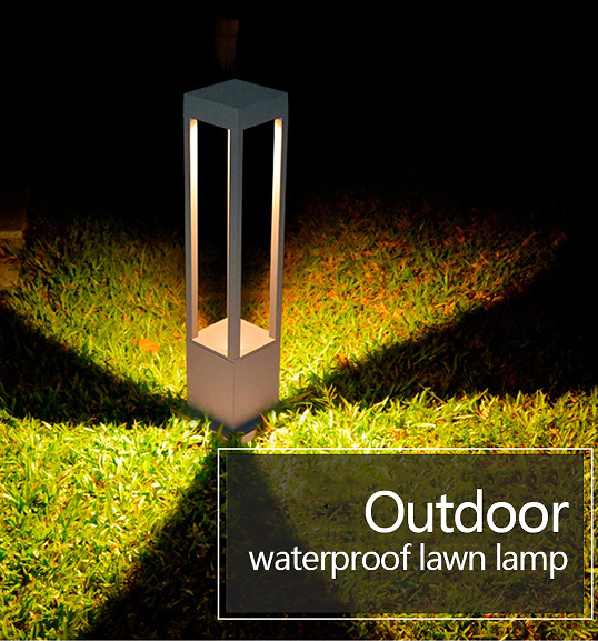Luxury City Waterproof Modern Led Lawn Lights Courtyard Garden Landscaping Lights Outdoor Lighting