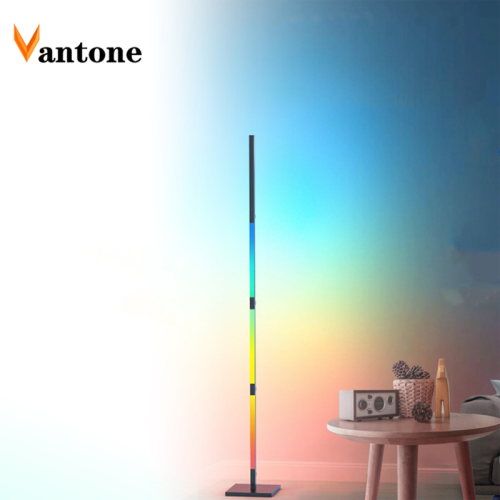 Vantone Newest Modern RGB Floor Lamp Smart Home Light Atmosphere Wall Lamp Foldable DIY LED Floor Light for Living Room Decor