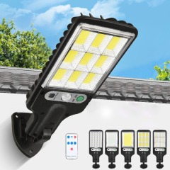 Wholesale Waterproof Led Solar Wall Light Outdoor Wireless Solar Security Garden Light Motion Sensor with 3 Lighting Modes for Front Door Garden Yard