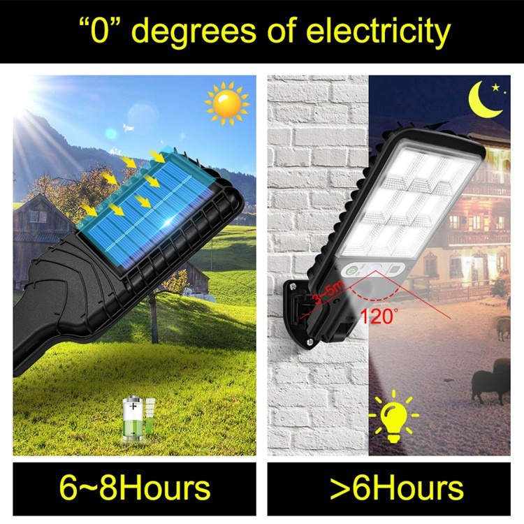 Wholesale Waterproof Led Solar Wall Light Outdoor Wireless Solar Security Garden Light Motion Sensor with 3 Lighting Modes for Front Door Garden Yard