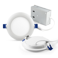 Wholesale 4inch 6inch 5CCT ultra-thin Led Downlight Recessed Round Ceiling Light Potlight Panel Down Light Spotlight Lighting