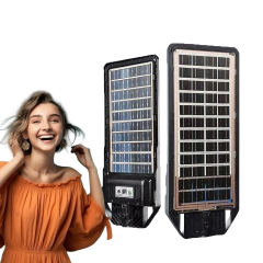 Outdoor All in One Solar Street Lamp 100W 200W 300W 400W Integrated Luces Solares Exterior Led Street Light