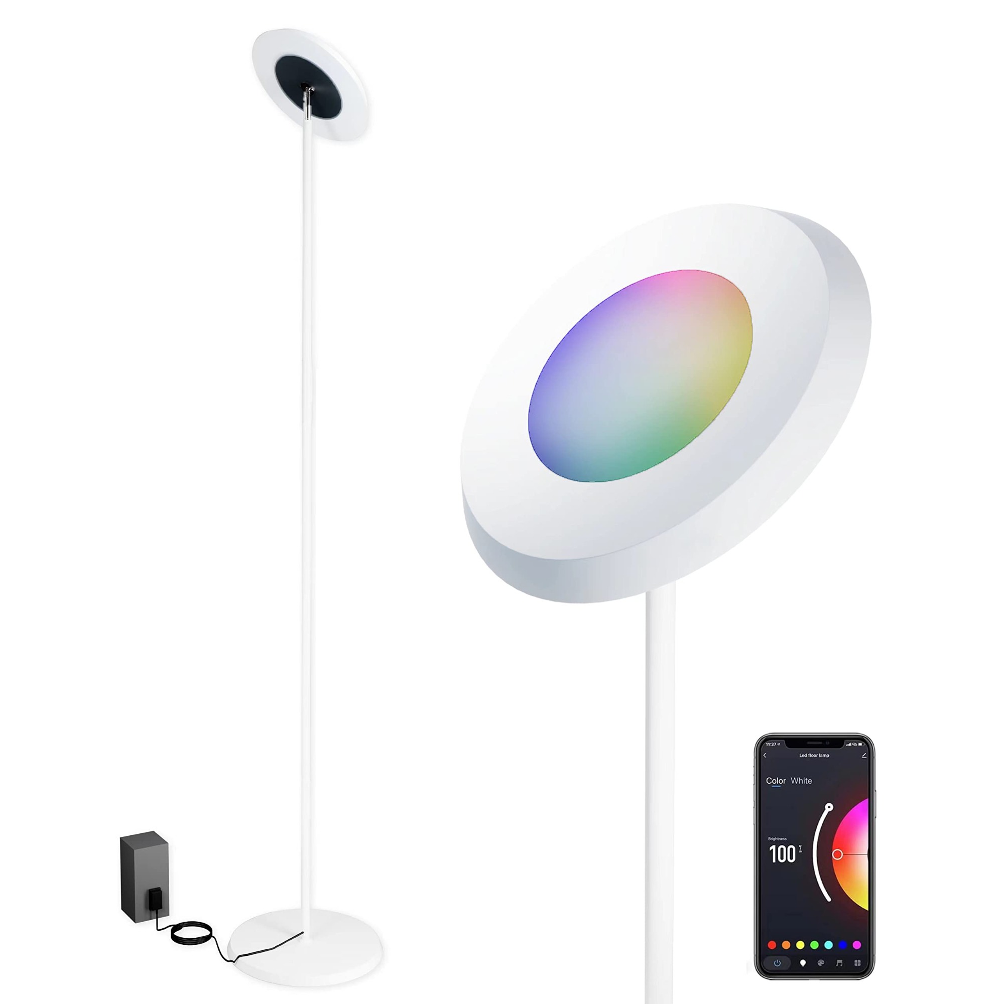 Up down Light up Nordic Simple Modern Floor Lamp Design Led Reading ...