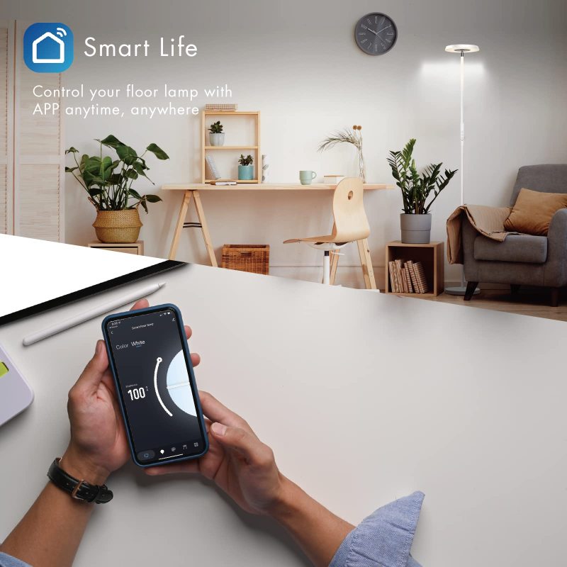 Up down Light up Nordic Simple Modern Floor Lamp Design Led Reading ...