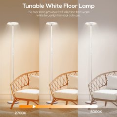 Up down Light up Nordic Simple Modern Floor Lamp Design Led Reading Lamp Bedside Office Living room Standing Floor Light