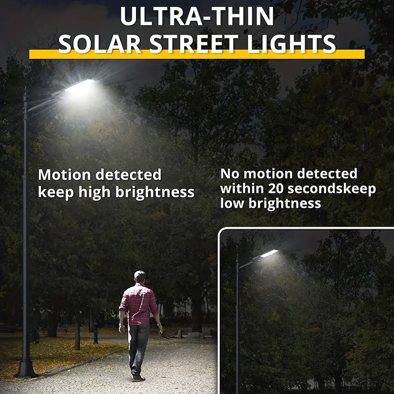 Utra Thin 400w 300w 200w 100w Double Side Waterproof Home Led Flood Light All in two Led Solar Street light Street Lamp