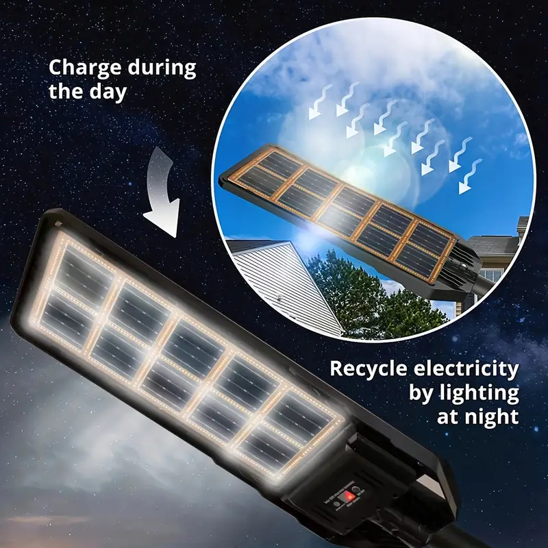 Utra Thin 400w 300w 200w 100w Double Side Waterproof Home Led Flood Light All in two Led Solar Street light Street Lamp
