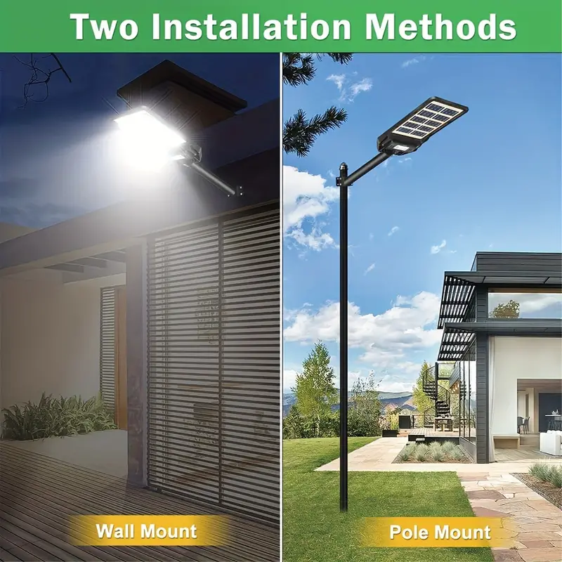 Utra Thin 400w 300w 200w 100w Double Side Waterproof Home Led Flood Light All in two Led Solar Street light Street Lamp
