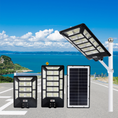 1800W Led Sensor Security Wall Street Lamp Yard outdoor Reflector with Remote Control