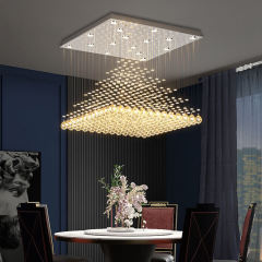 Vantone Custom Wedding Decoration Hanging Crystal Lighting Modern Hotel Lobby Chandelier Luxury for Home