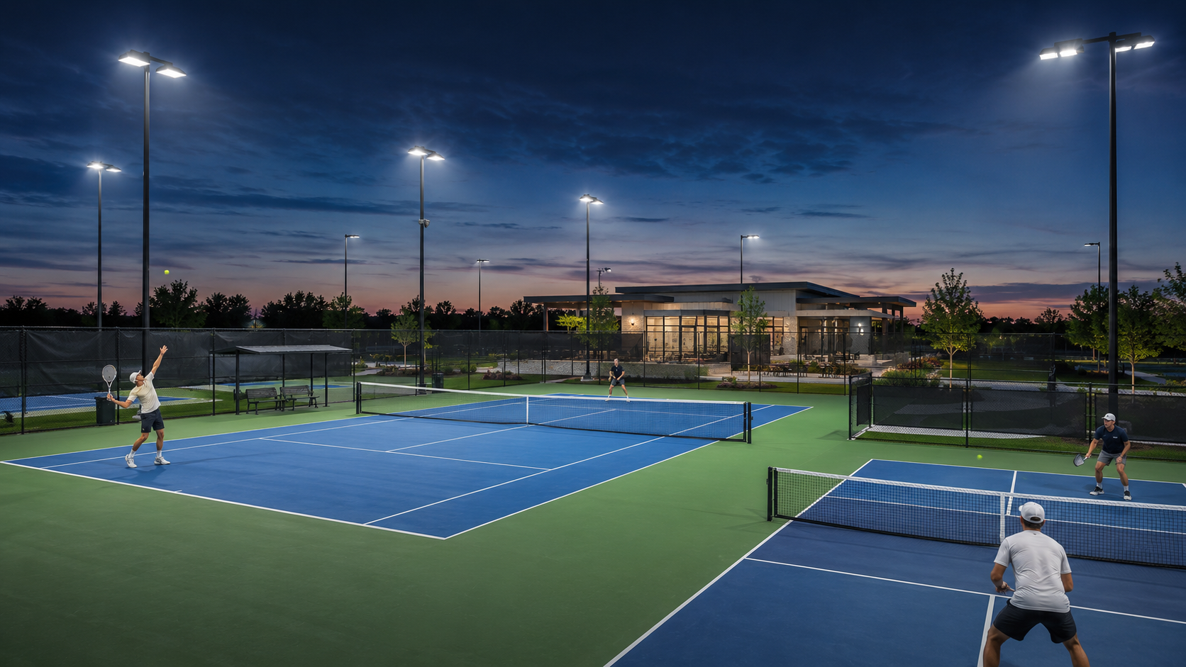 Anti Glare Court Light for Tennis, Pickleball, and Multi-Sport Courts: A B2B Buyer Guide