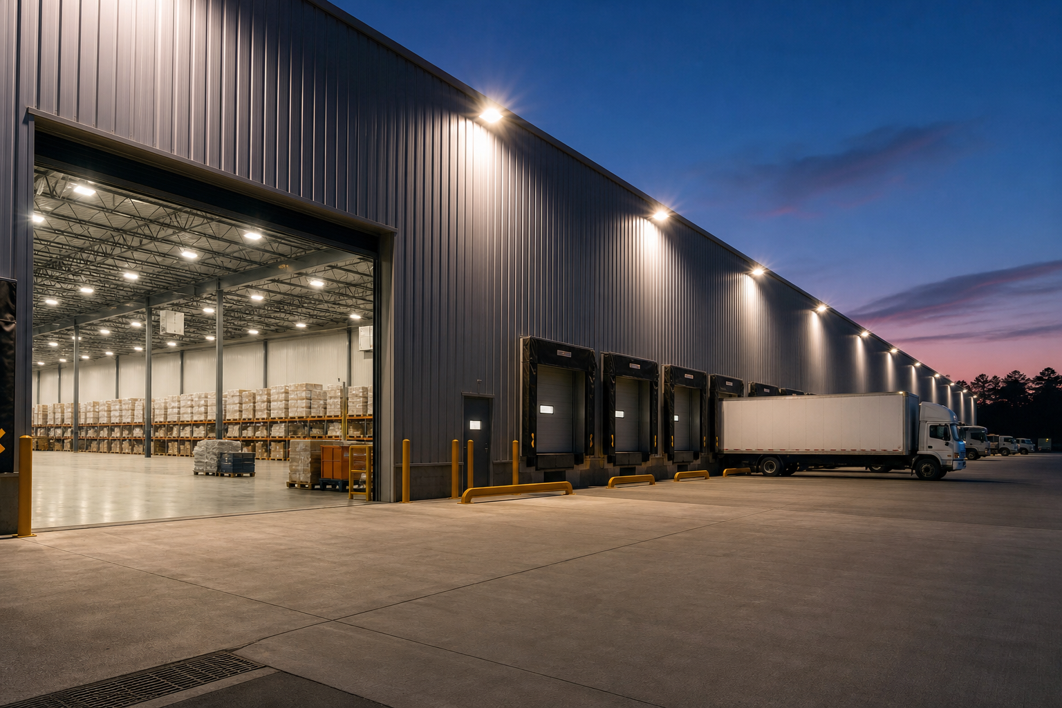 Factory Direct LED Lighting for Warehouses and Logistics Yards: A B2B Buyer Guide