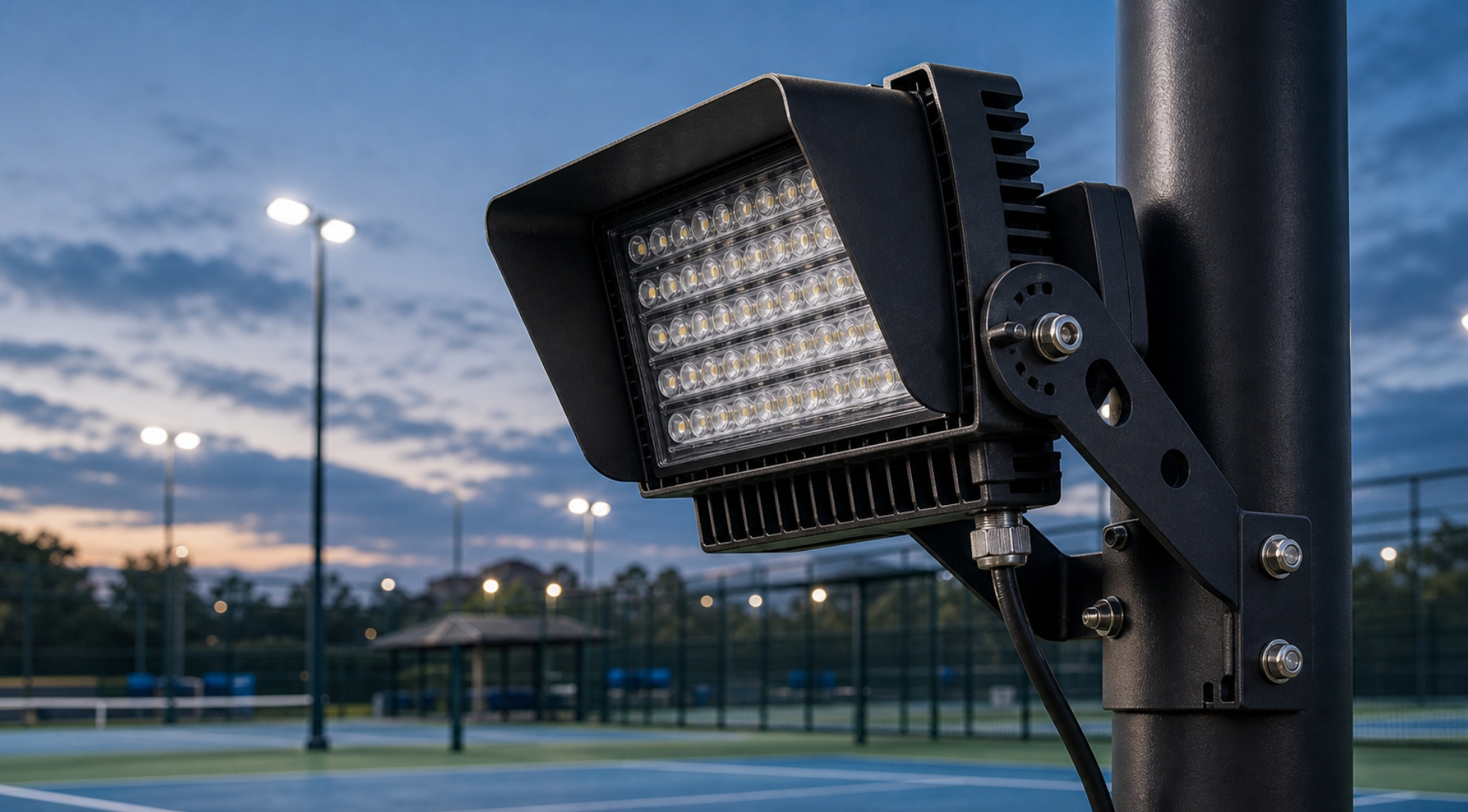 Anti-Glare Outdoor LED Sports Lighting: A B2B Buyer Guide for Courts and Small Stadiums