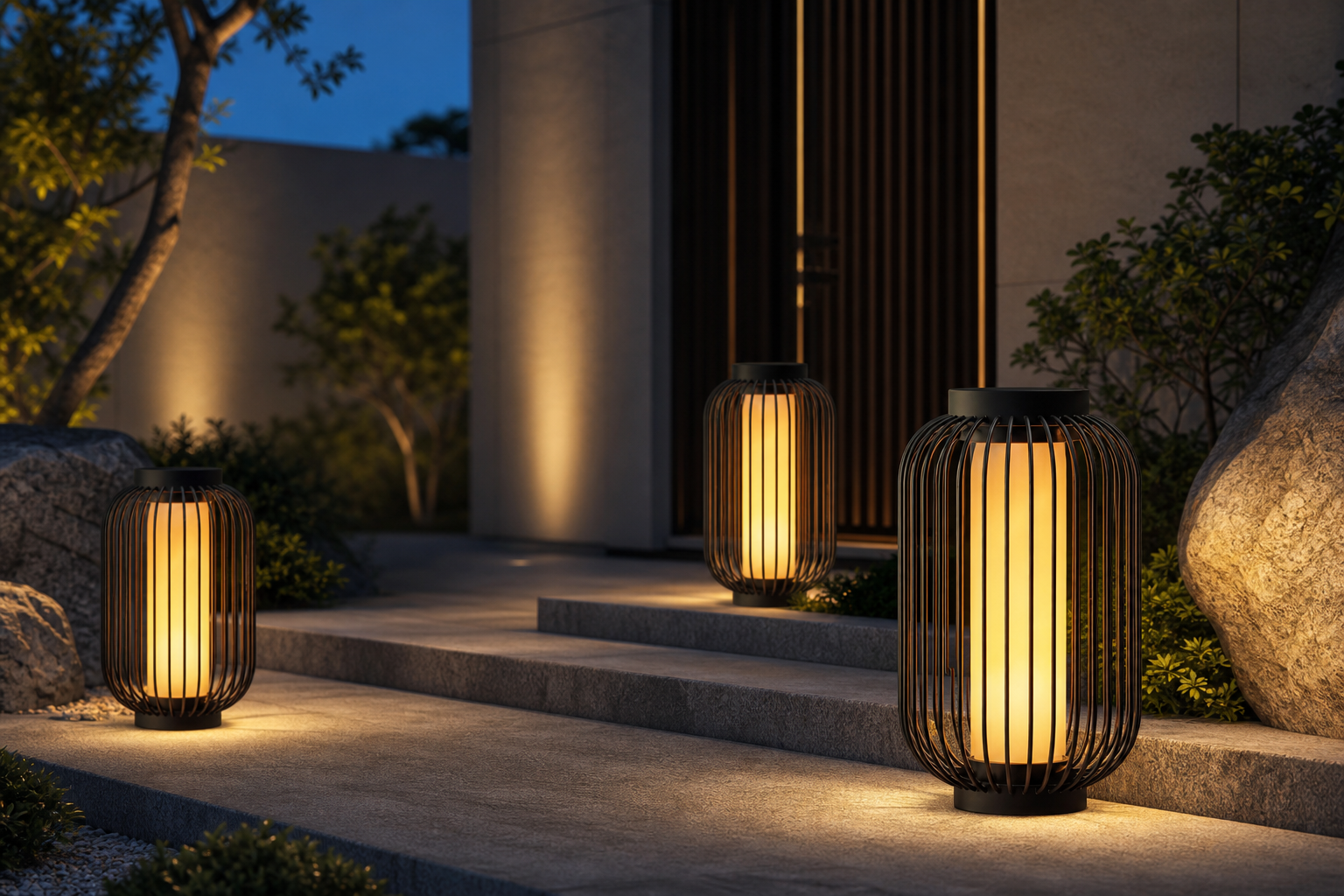 How to Choose Solar Outdoor Landscape Lanterns for Entrances and Paths