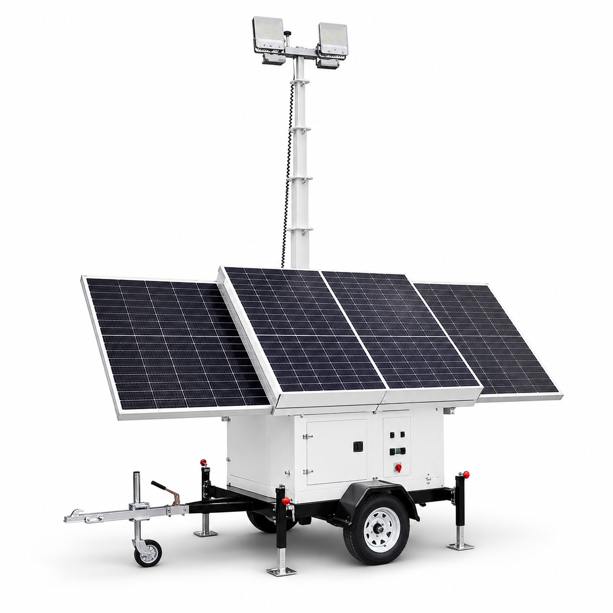 TWL-001 solar mobile light tower product image