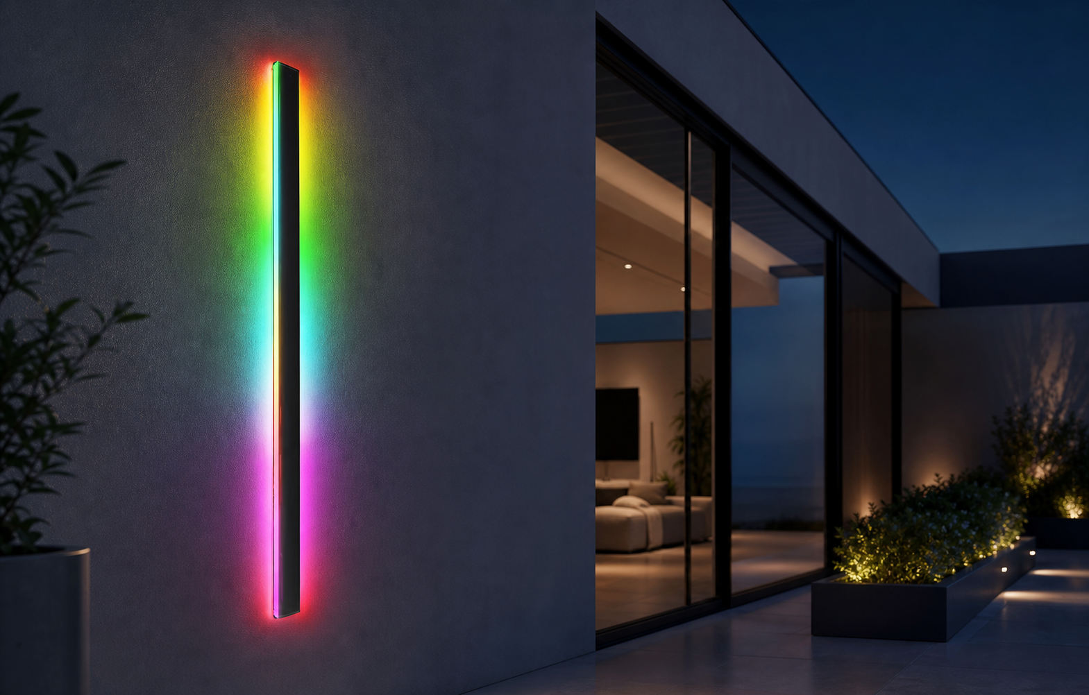 When Should a Project Use an RGB Linear Outdoor Wall Light?