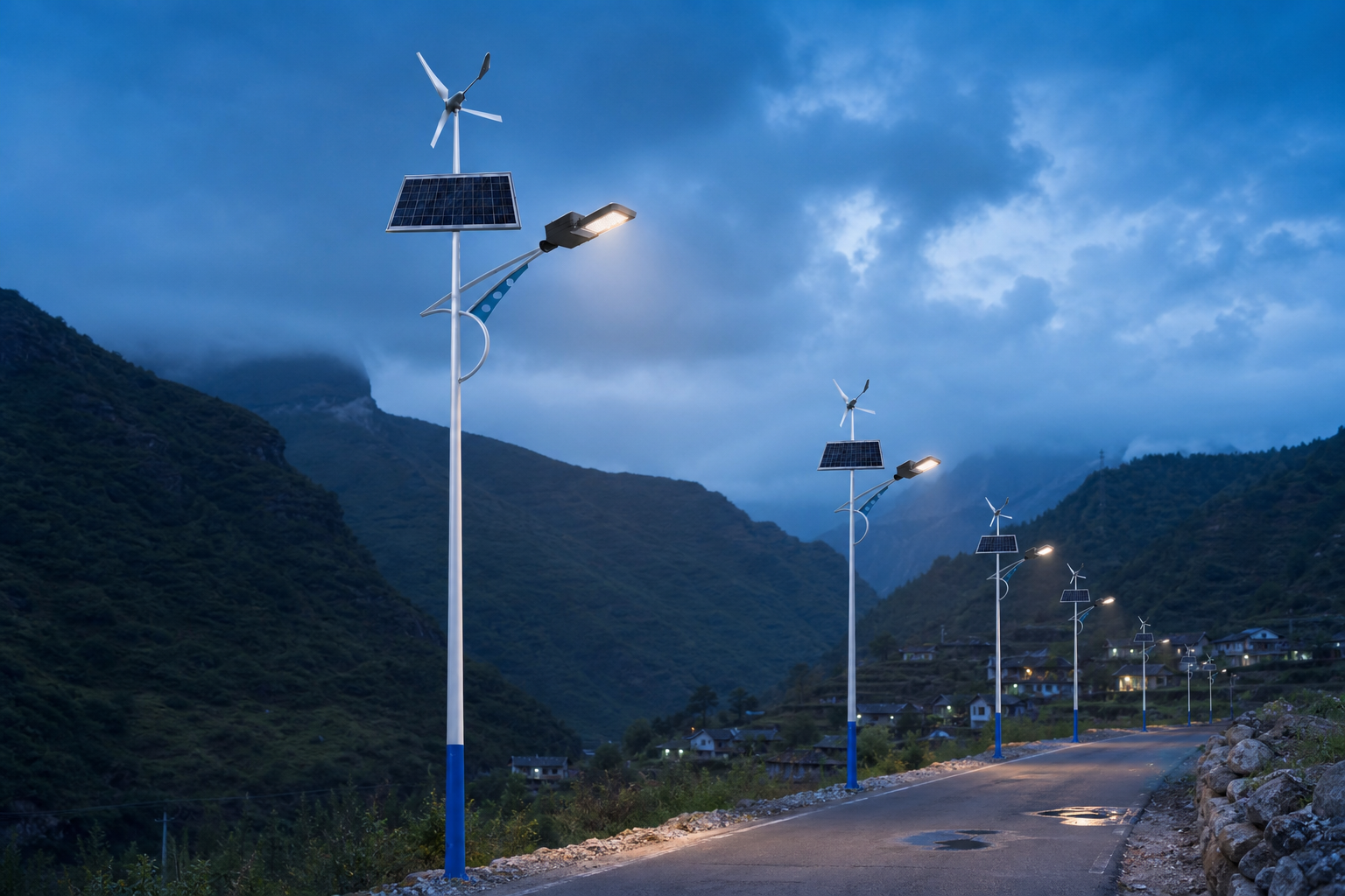 Can the DL-YT-X Hybrid Wind Solar Street Light Handle Cloudy Sites?