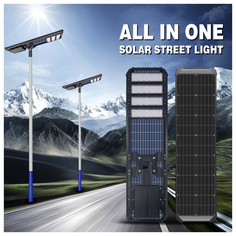 DL-YT-G Series All-in-One Solar Street Light for Road Projects