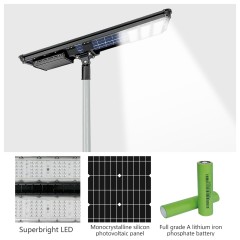 DL-YT-G Series All-in-One Solar Street Light for Road Projects