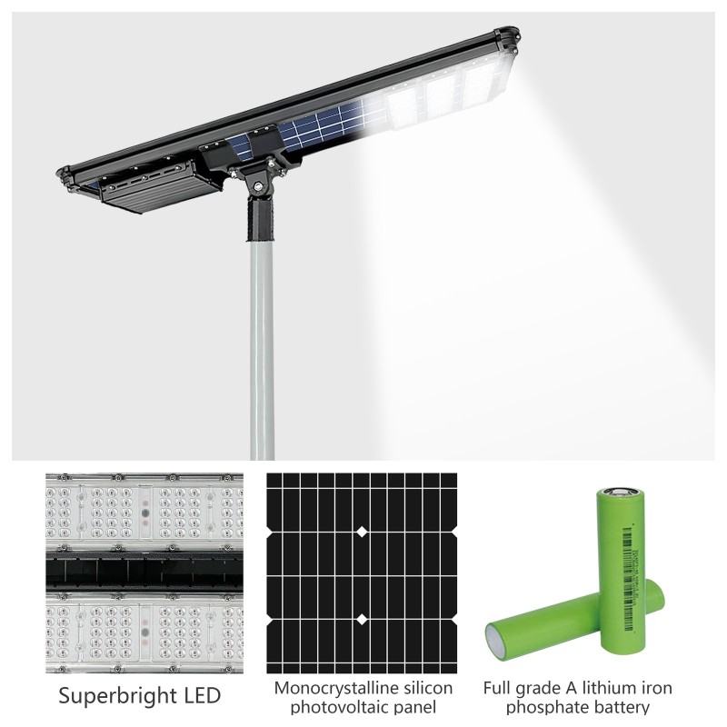 DL-YT-G Series All-in-One Solar Street Light for Road Projects