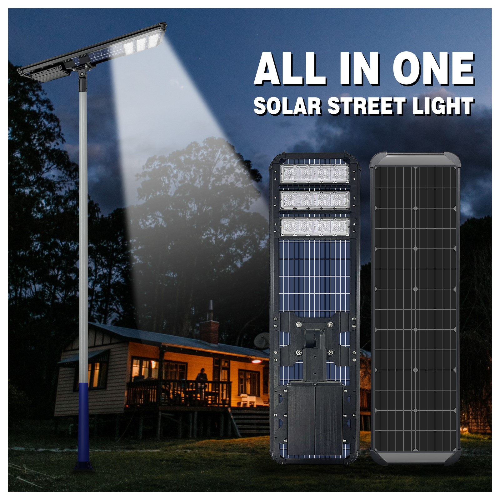 DL-YT-G Series All-in-One Solar Street Light for Road Projects