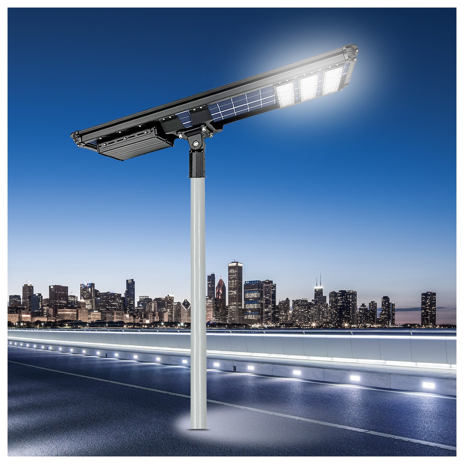 DL-YT-G Series All-in-One Solar Street Light for Road Projects