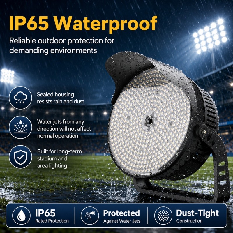 OTL-007 Round LED Stadium Light 500W-1200W