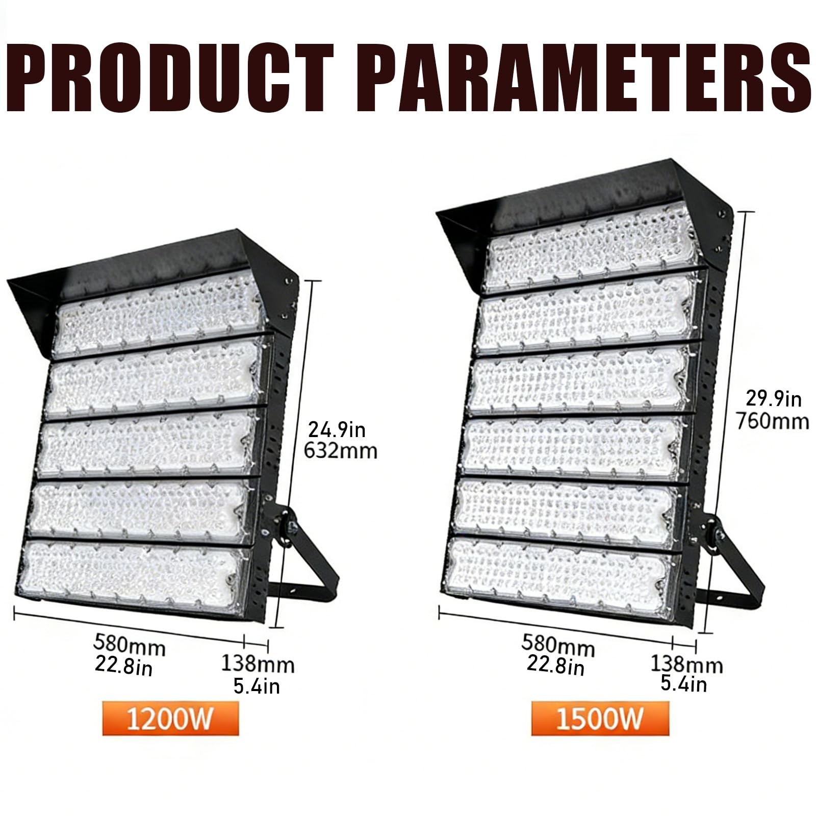 OTL-005 LED High Mast Flood Light 250W-1500W