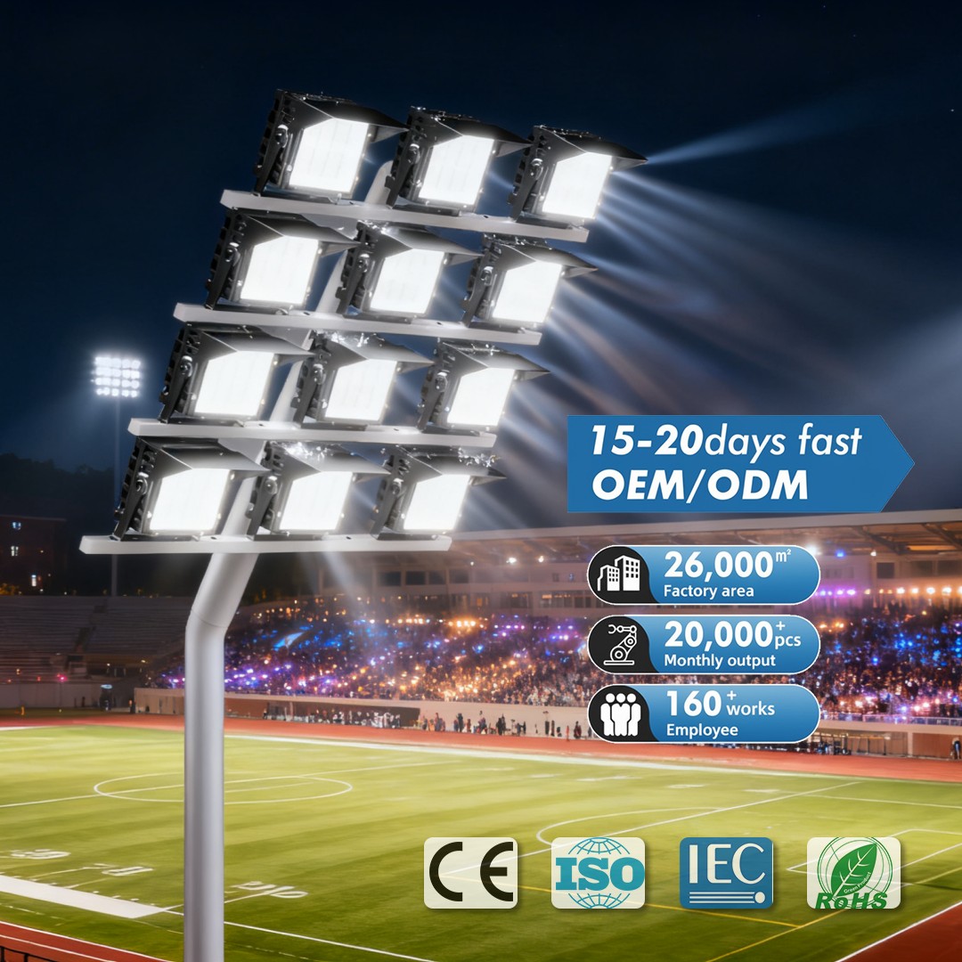 OTL-004 KWD-FL-45 LED Stadium Light 300W-1000W