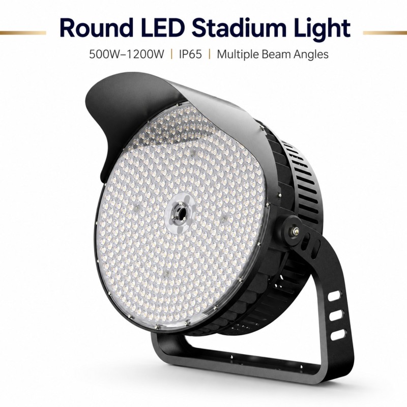 OTL-007 Round LED Stadium Light 500W-1200W