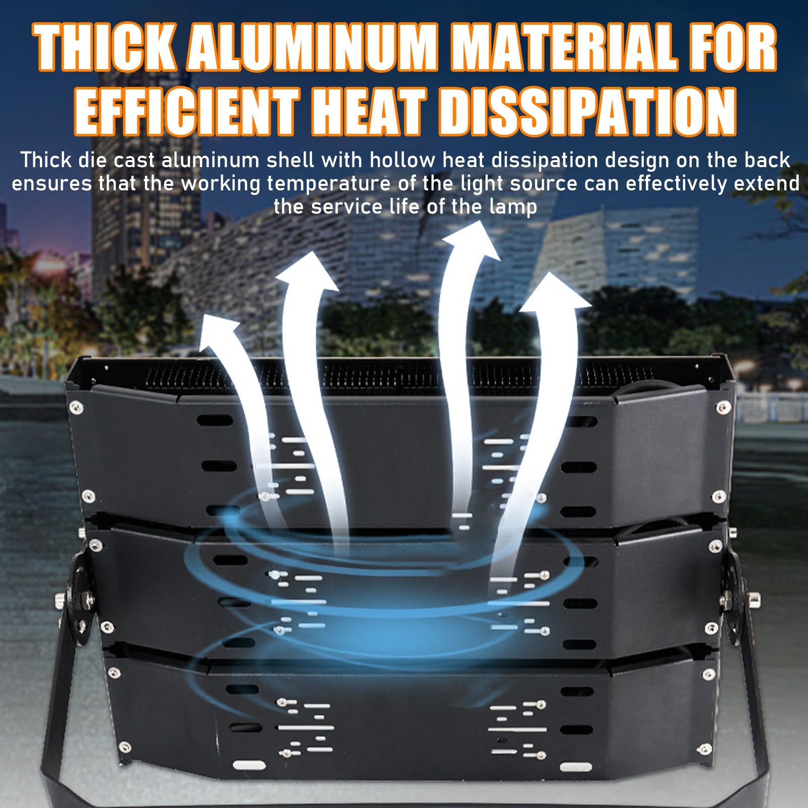 OTL-005 LED High Mast Flood Light 250W-1500W