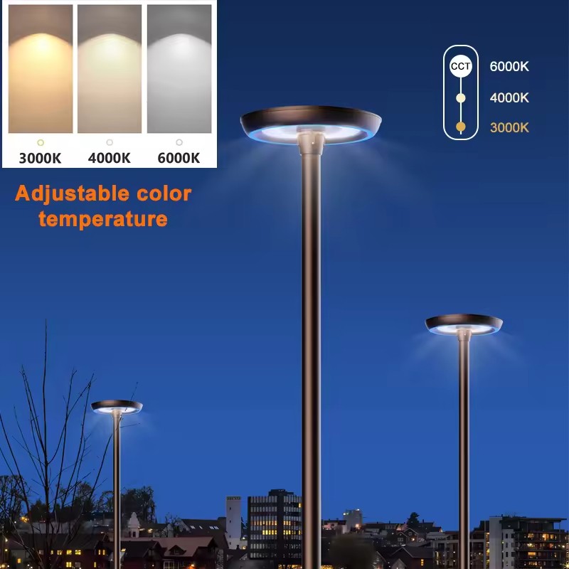 OTL-003 AC and Solar LED Garden Light